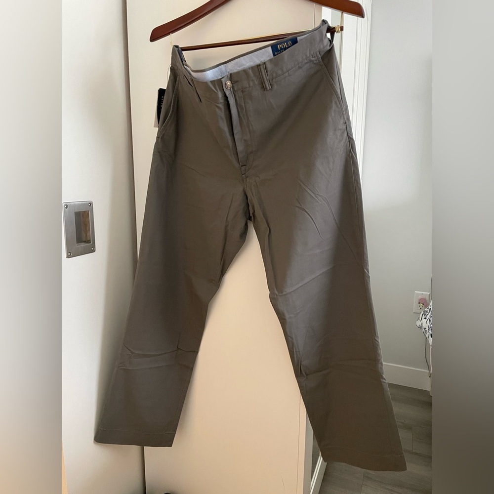 Stretch Straight Fit Pants